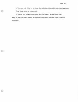 Testimony for Commission on Federal Paperwork, 1 Jun 1976