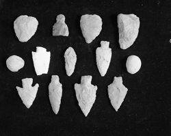 Projectile Points and Clay Balls