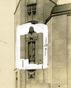 Masonic Temple - sculpture