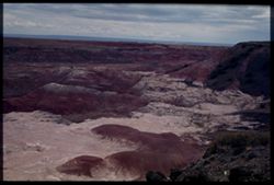 View east across Painted Desert at noon near Holbrook, Ariz.