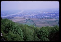 View southward toward Vienna from Kahlenberg