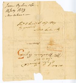 Ja[me]s OGILVIE & Co., New Orleans. To W[illia]m MACLURE, [care of] Hon J. R. Poinsett, Mexico., 1829 July 18