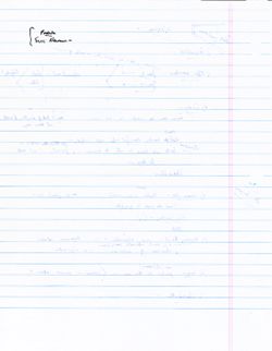 [Hamilton’s handwritten notes] December 11-30, 2002