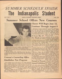 1963-04, The Indianapolis Student