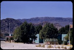 Baker, highway oasis in Mojave desert, San Bernardino county, California