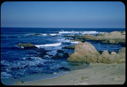 Surf off Point Pinos, along Sunset Drive Monterey peninsula