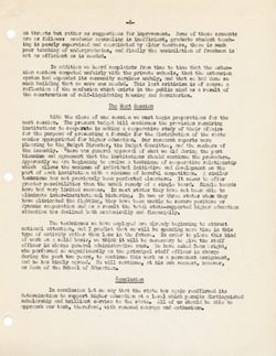 "Report to the Faculty Council regarding the Work of the Legislature." - March 6, 1951