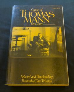 Letters of Thomas Mann  Vintage Books: New York,