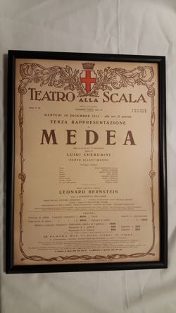 Teatro alla Scala Poster - Medea