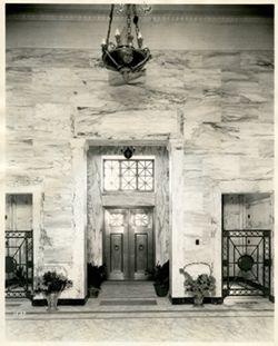 Evergreen Cemetery Mausoleum - Interior