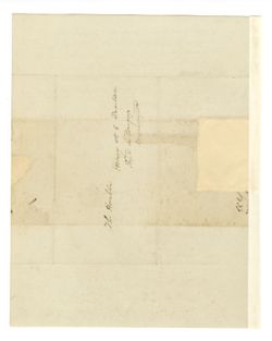 1833, Jan. 7 - Rodgers, John, 1773-1838, naval officer. To Henry Alexander Scammell Dearborn. Refers to a bill by the naval committee of the senate to increase the pay of captains.