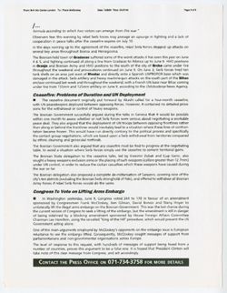Arms Embargo - Legislation - Press Coverage, Jun 1994(Oversize)