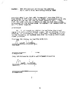 Attachment 4: Memorandum from Stanley M. Moskowitz to Director of Central Intelligence, Deputy Director of Central Intelligence, Executive Director, and Executive Director for Intelligence Community Affairs re DCI Affirmation of Policy for Dealing with the General Accounting Office (GAO), July 7, 1994