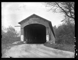 Dunlapsville bridge (covered) [A.M. Kennedy, 1870]