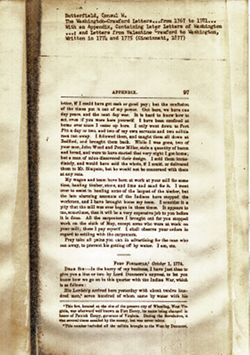 Butterfield, C.W. The Washington-Crawford Letters: Being the correspondence between George Washington and William Crawford, from 1767 to 1781, pp. 94-97.