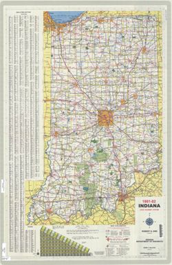 1981-82 Indiana state highway system