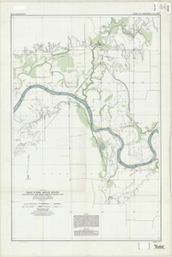 East Fork White River : junction East and West Forks to Shoals, Ind. : chart 7 to chart 12 inclusive