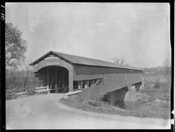 Covered bridge out of Liberty (Dunlapsville)