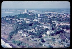 Mamba Point, US Embassy compound in foreground