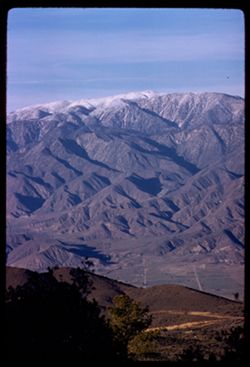 Mt. San Gorgonio -11,485'- seen from San Jacinto mtn