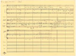 All God's Children Got Rhythm sketch (vocal and piano accompaniment score)