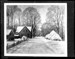 Winter scene by Dale Bessire