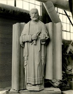 Masonic Temple - sculpture