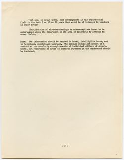 Policy Committee of the College of Arts and Sciences – Proposal for Interdepartmental Information Sessions, 12 April 1955