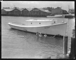 Nelson's boat, Atlantic, N.C.