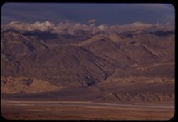 View east from Trona road in Panamint Valley in late afternoon. toward Panamint Mtns.