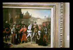 Ingres Entry into Paris of the Dauphin, the future Charles V of France Legion of Honor = loan