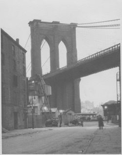 Brooklyn Bridge, New York, N.Y. ca. 1930?