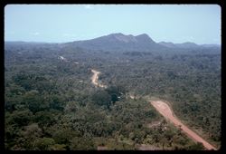 Ariel view – road to Kolahun