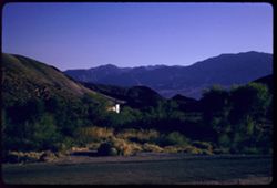 View south from Scotty's castle  late evening Death Valley EK C1