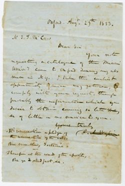 XV: 35, circa 29 August 1853