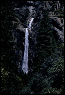 Yosemite middle and lower Falls