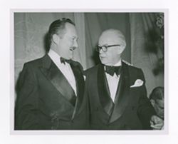 Roy and Jack Howard at an event