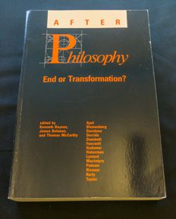 After Philosophy  MIT Press: Cambridge, Massachusetts,
