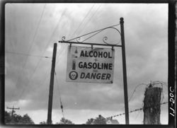 Liquor signs along highways, Oswald Schumm