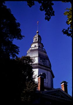 Maryland Capitol's dome