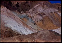 View from Artist's Drive. Death Valley Cushman EK