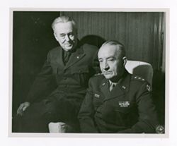 Roy Howard and Lt. Gen. Robert L. Eichelberger