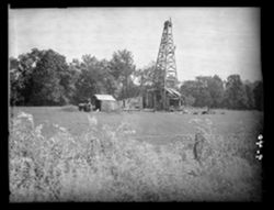 Oil well near Fairfax, Monroe County