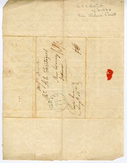 Pruitt, Richard, Paoili to A[chilles] E[mory] Fretageot, New Harmony., 1838 Aug. 9