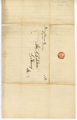 Holcomb, Oliver, Uniontown [KY] to N. G. Nettleton, New Harmony., 1842 Aug. 24