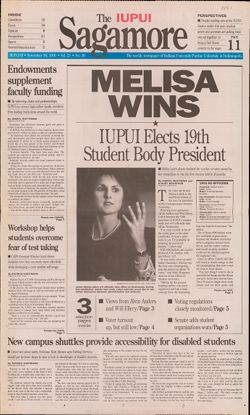 1991-11-18, The IUPUI Sagamore