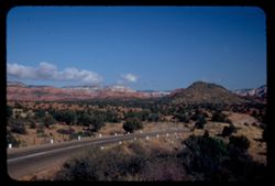 View from US 89A 8 miles sw of Sedona northward across Arizona