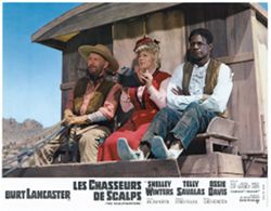 Le Chasseurs de Scalps = The Scalphunters lobby card