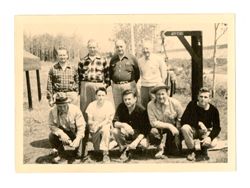 Michael and Jack Howard with group in Montana