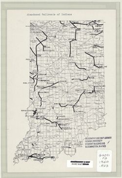 Abandoned railroads of Indiana